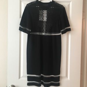 Black Textured Knit Alexander WangxH&M dress